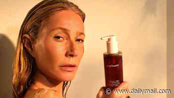 Gwyneth Paltrow goes naked in the shower to promote $38 unisex Goop shower gel as she says she 'sages and scrubs herself' if she has 'been around lots of people'