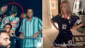 Kylian Mbappe makes rare public appearance with stunning girlfriend Ester Exposito as loved-up pair hit Miami nightclub after World Cup