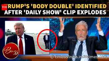 Jon Stewart Spots 'Backup Trump' In Post-WC Final Clip, Then Internet Sleuths Solve The Mystery