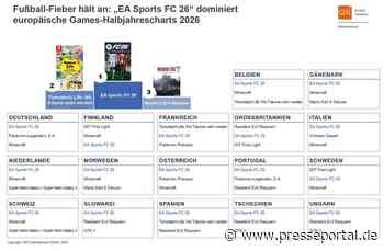 "EA Sports FC 26" toppt Europas Games-Halbjahrescharts 2026