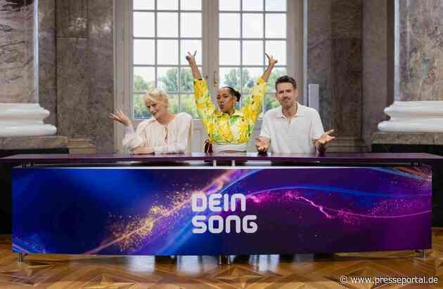 Drehstart von "Dein Song": Prominente Jury sucht musikalische Talente von morgen / Castingauftakt der 19. Staffel mit neuem Jurymitglied Alli Neumann in Wiesbaden