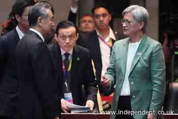 Australia confronts China over ‘destabilising’ Pacific missile test at Asean meet