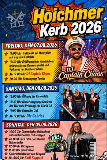 Worms – Horchheimer Kerwe 2026 Programm