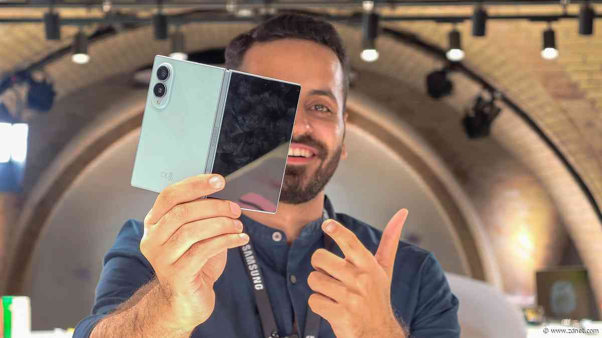 I tried Samsung's new wide Galaxy Z Fold 8, and it's my favorite product of Unpacked 2026