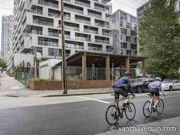 Why is there an abandoned gas station next to one of Vancouver's elite condo developments?