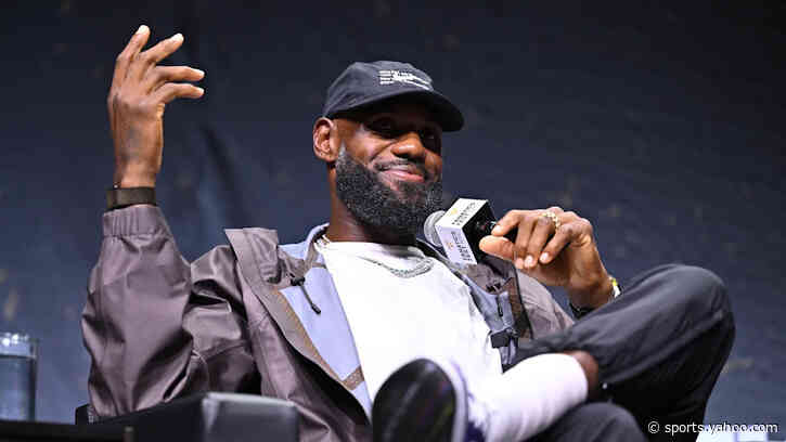 Heat post, then delete, link to LeBron James introductory press conference video
