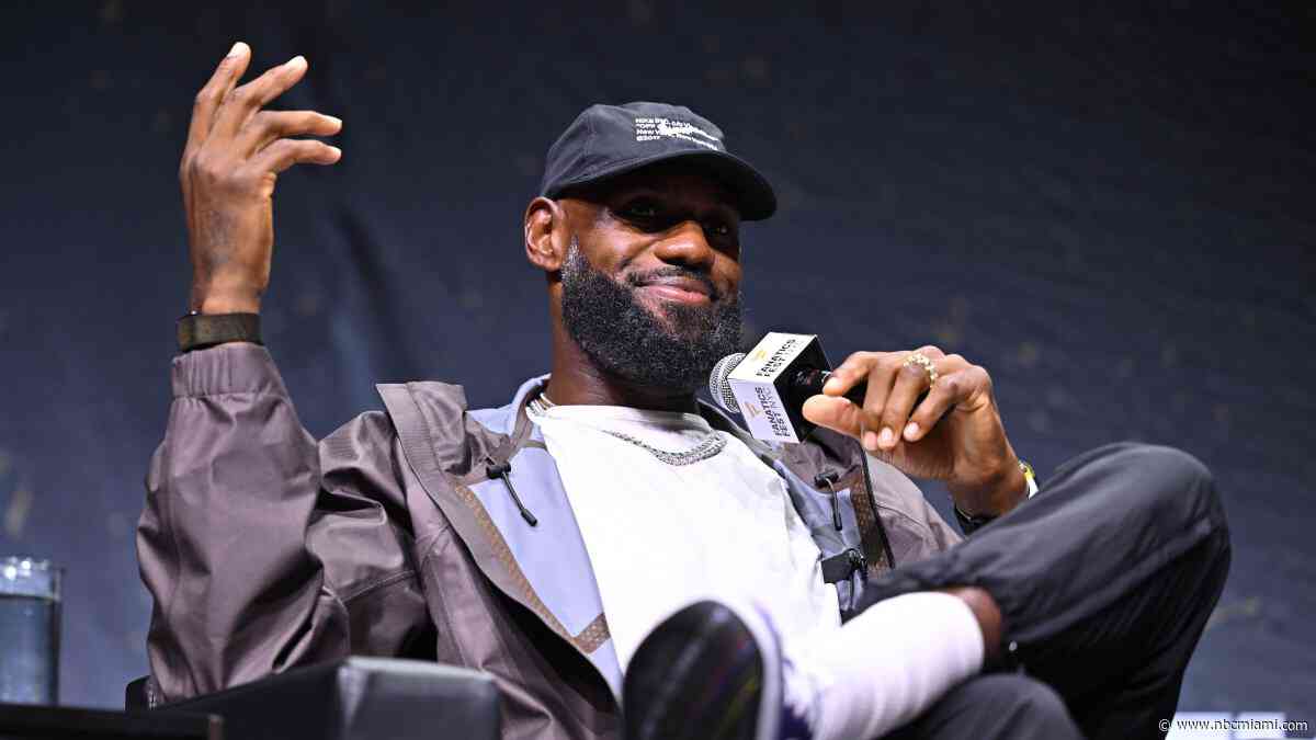 Heat post, then delete, link to LeBron James introductory press conference video