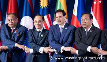 Iran's demands over the Strait of Hormuz would set a dangerous precedent, Rubio warns Asian leaders