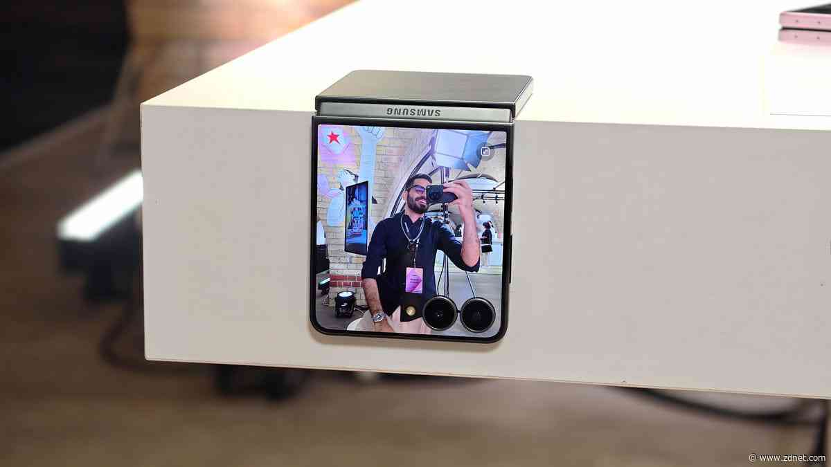 I went hands-on with the Samsung Galaxy Z Flip 8, but it's not the upgrade I expected