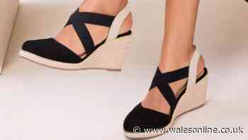 Next's 'stylish' espadrille wedge sandals are a 'great alternative to high heels'