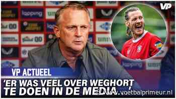 Van den Brom verklapt basisplaats voor 'nieuwkomer': ' Geen discussie over'