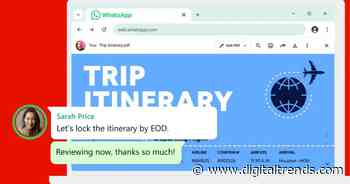 WhatsApp can now open and edit PDFs without making you download them first