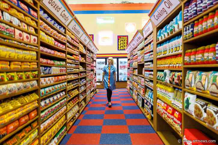 At The Momentary, Lucy Sparrow Transforms a Supermarket into a Felt Wonderland
