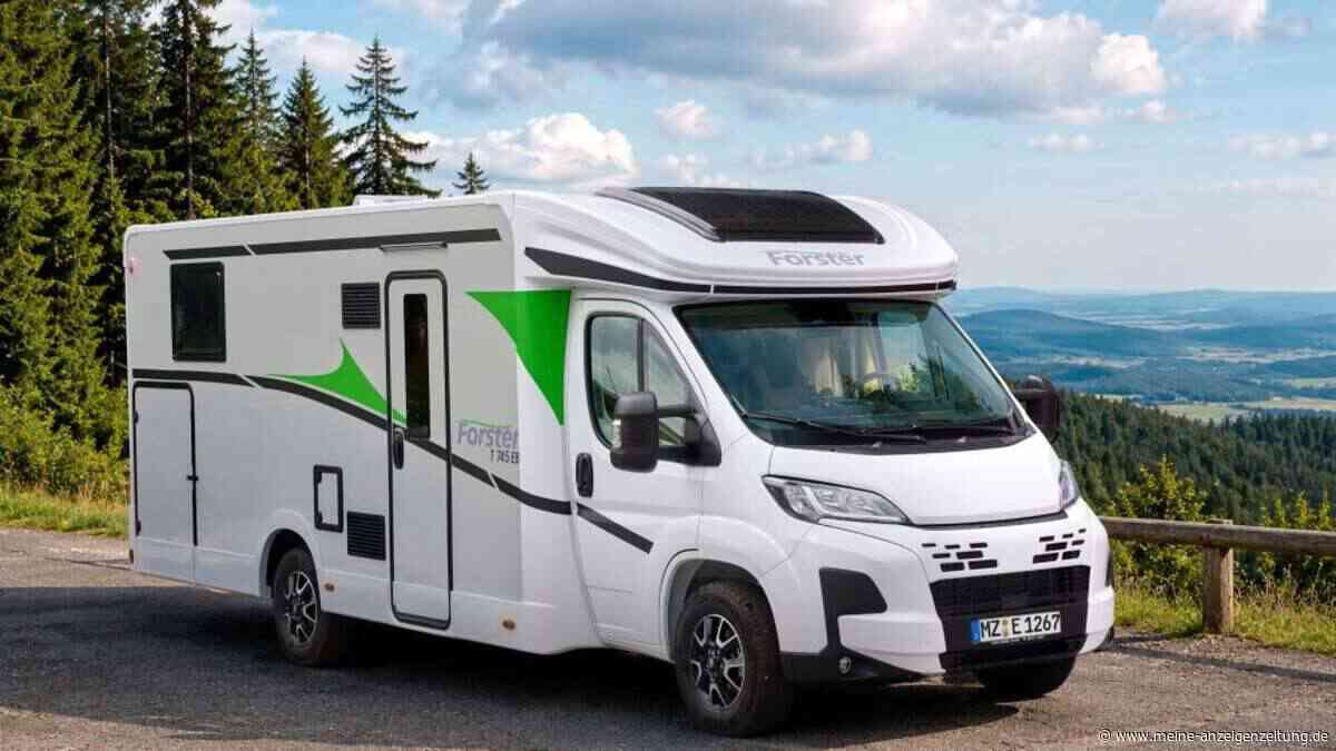 Alkoven mit acht Schlafplätzen – Wohnmobil-Neuheiten von Forster