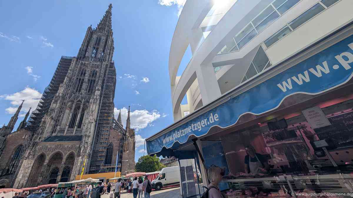 392 Stufen zum frischen Brot: Ulm feiert bald den vielleicht höchsten Wochenmarkt der Welt