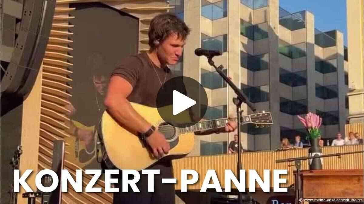 Wincent Weiss: Gitarren-Panne beim Konzert – und das Publikum tobt vor Begeisterung