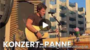 Wincent Weiss: Gitarren-Panne beim Konzert – und das Publikum tobt vor Begeisterung