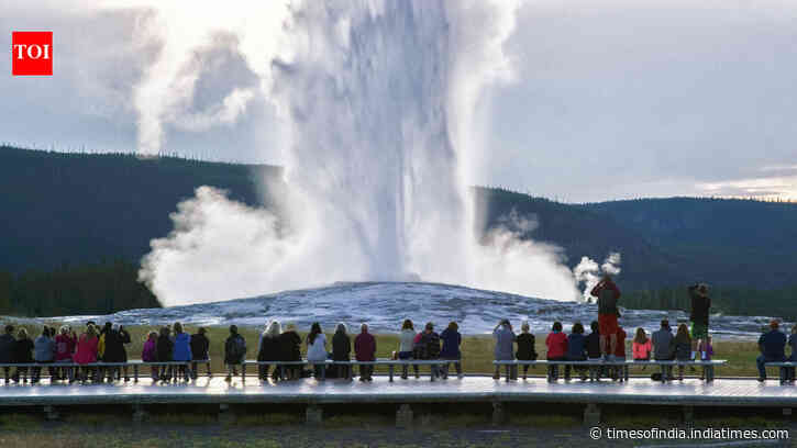 In the 1870s, explorers in Yellowstone National Park witnessed a geyser that erupted like clockwork and gave it a name that still defines Yellowstone today