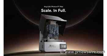 Anycubic annonce la Photon P1 Max en prévente, une imprimante 3D résine grand format d'une capacité de 18,3 litres