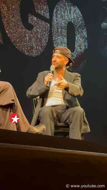 Mark Ballas sings HAMILTON when asked about Broadway dream roles after CHICAGO by Derek Hough