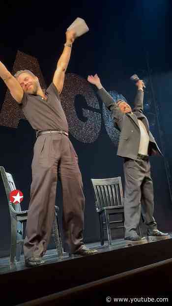 Mark Ballas was joined by Derek Hough on his first night back in Broadway’s CHICAGO!