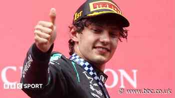 Antonelli wins to extend lead after Russell crashes out