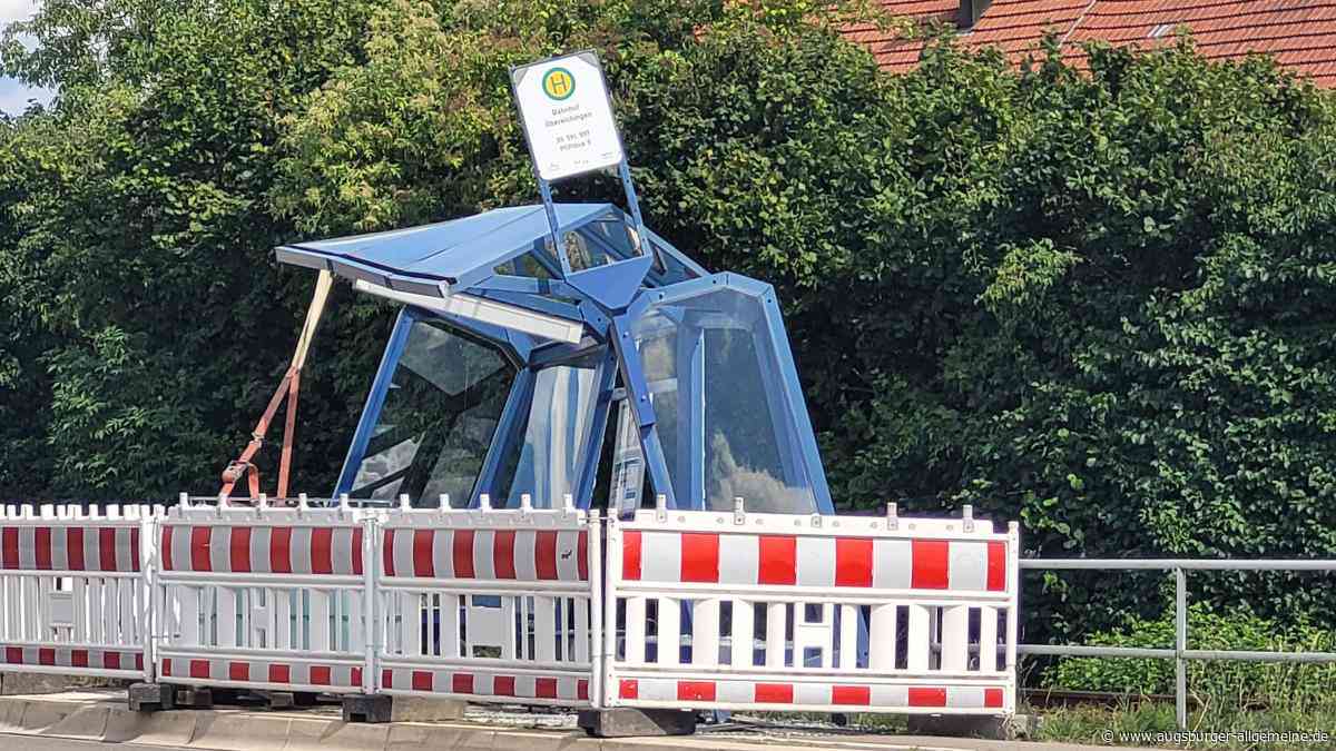 Bus-Wartehäuschen in Oberelchingen komplett demoliert: Was ist passiert?