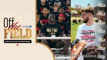 49ers Spend Summer Giving Back Through Youth Football Camps &vert; Off the Field