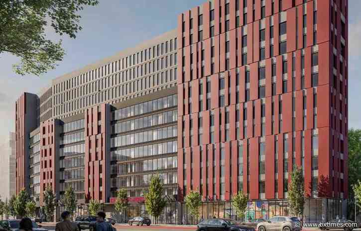 Rendering unveiled for new 162-unit dormitory at Fordham University