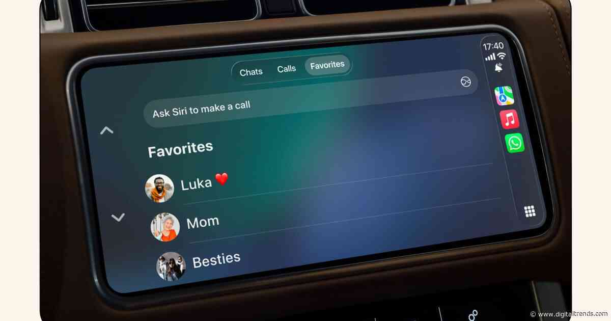 WhatsApp’s new in-car experience is built around hands-free control