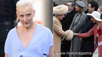 Andy Burnham's wife Marie France van Heel's cool-girl royal mini-dress and to meet the late Queen was so daring