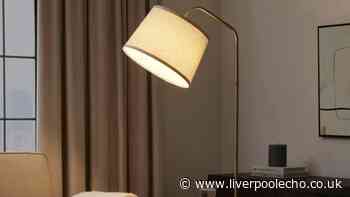 Dusk's 'elegant' floor lamp with side table drops to under £100