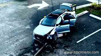 Suspect who fled after crash in Margate arrested, police say