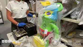 Olympic medal and large bear figure among unusual police seizures