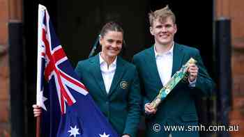 Nina Kennedy didn’t know if she’d make it to the Games. Now she’s carrying the flag