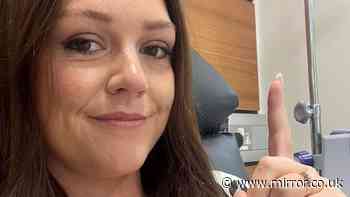 Mum tried to donate blood but was told she had low iron levels - they were really sign of cancer