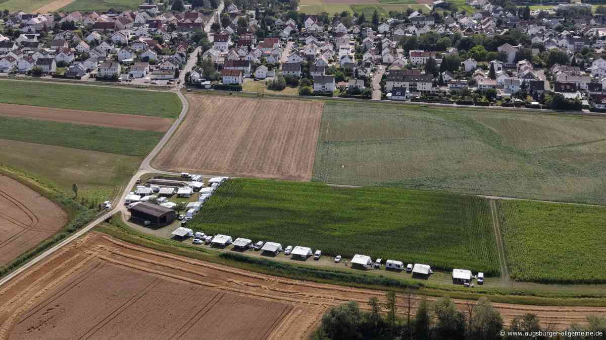„Illegales Camp“ von Fischach jetzt in Gerlenhofen? „Das hat alles seine Richtigkeit“