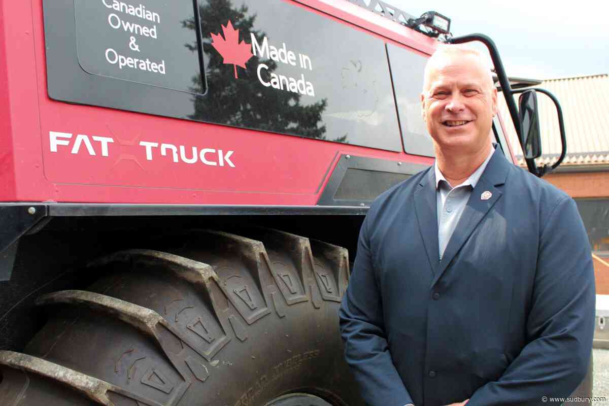 Cambrian-modified Fat Truck to help fight Northern Ontario wildfires