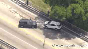 Crash in Miami causes bridge closure, police say