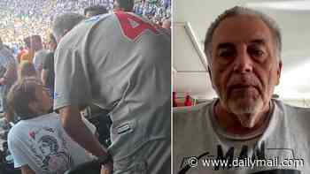 Baseball fan who slapped young man for disrespecting national anthem breaks his silence... and reveals the truth behind shocking clip