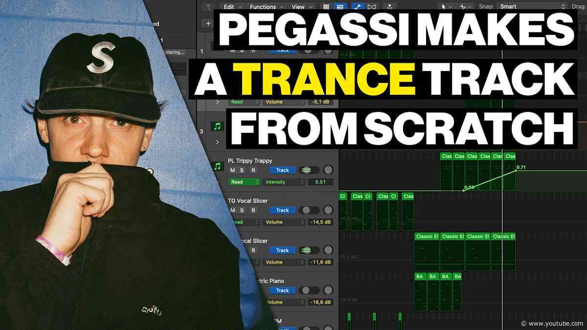 Pegassi Makes A Trance Track From Scratch