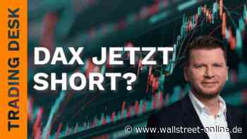 wO Trading Desk: DAX weiter short? Der heiße Tipp: Natural Gas und Baumwolle antizyklisch handeln