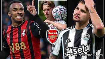 Arsenal transfer briefing: Why the Bruno Guimaraes deal could be hijacked, blow in Bradley Barcola chase, La Liga stars on radar, latest on Bournemouth duo and major William Saliba injury update