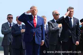 Trump attends dignified transfer of four US soldiers killed in Middle East