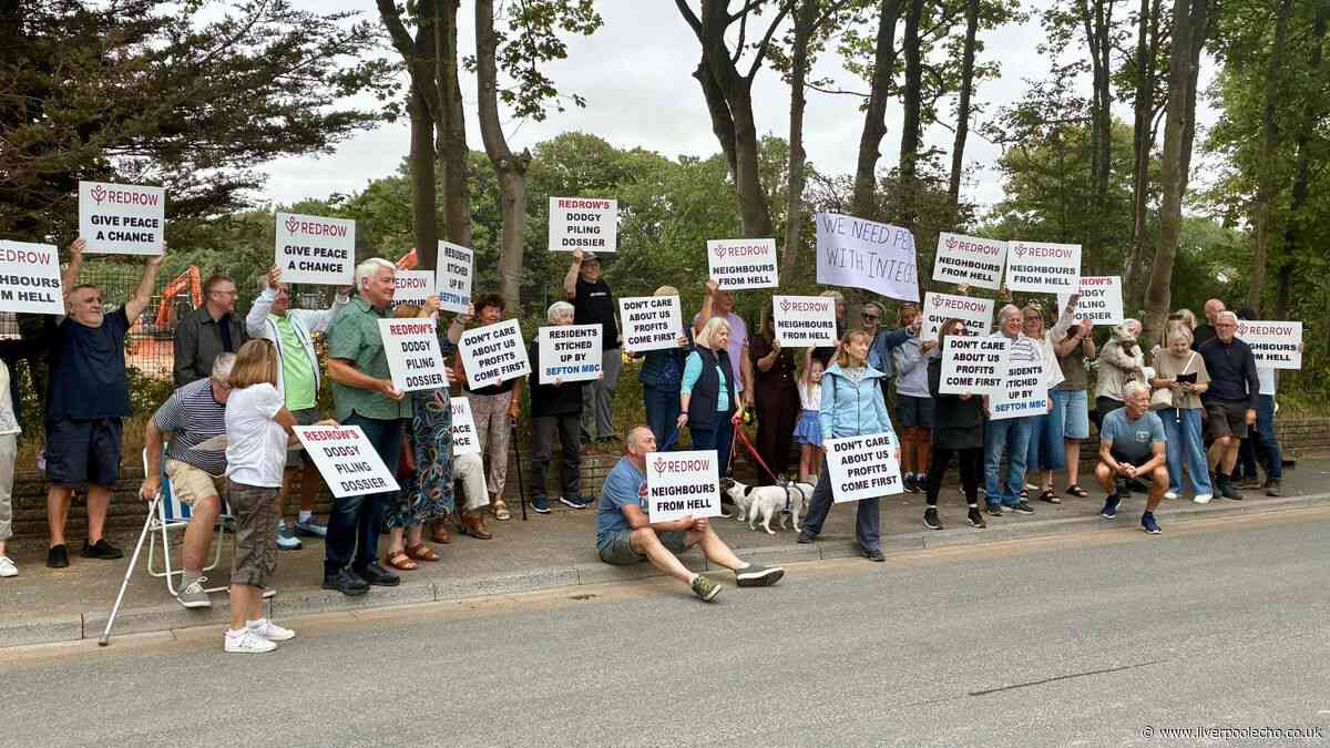 People on Formby street 'losing will to live' over building site vibrations