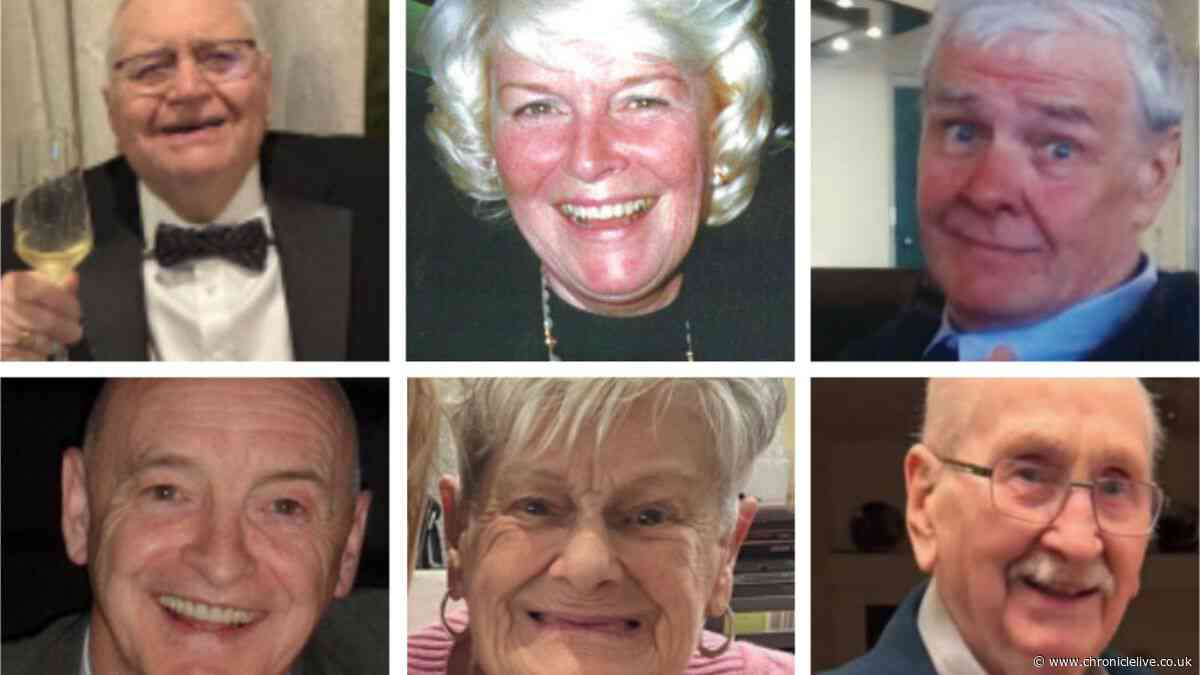 Funeral notices in the Chronicle last week including tributes to a 'dearly loved mum'