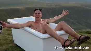 Fury as 'mindless' influencer dumps bathtub at top of Brecon Beacons after world record attempt