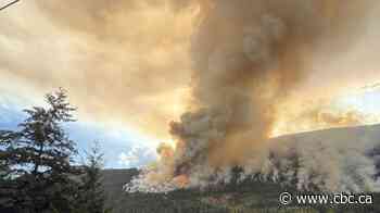 New wildfire threatening Boston Bar quadruples in size overnight