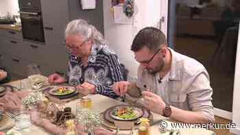 Als das „Dinner“-Dessert auf dem Boden landet, beruft sich Gast auf die „Drei-Sekunden-Regel“