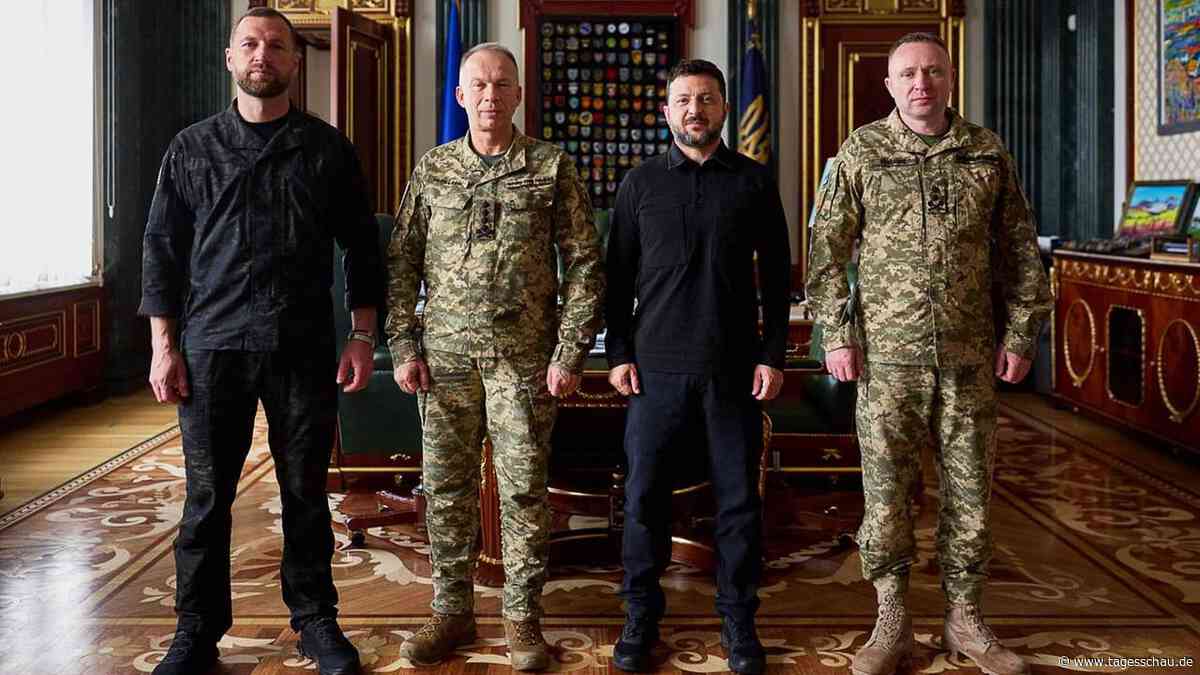 Ukrainische Armee mit neuer Führung: "Eine schlechte Nachricht für Russland"